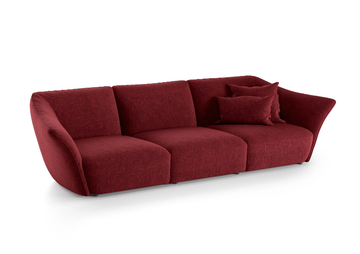 TIMELESS - 3 seater fabric sofa by Natuzzi Italia - view 3